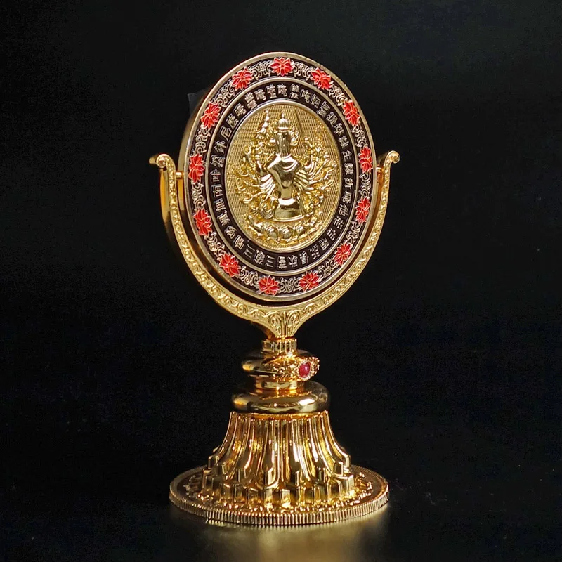 Настольное металлическое декоративное зеркало домашний Геомантический