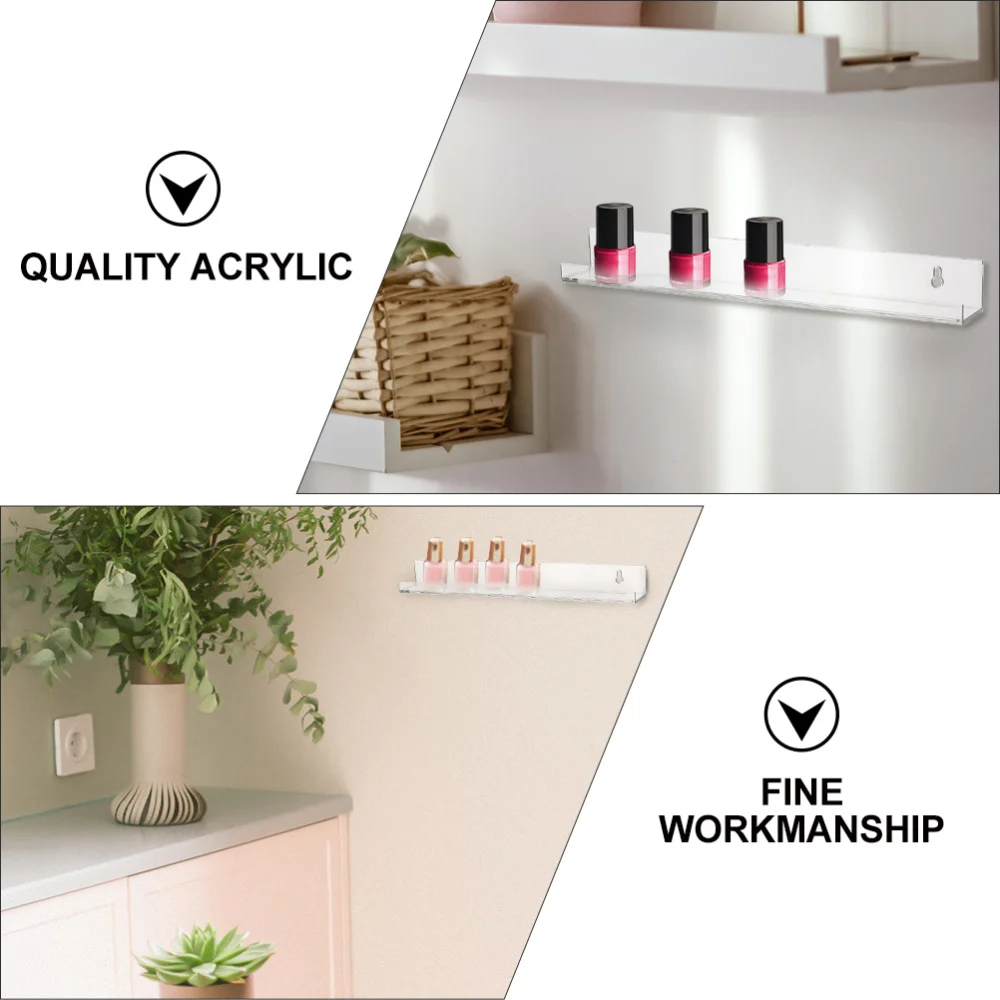 

6Pcs Nail Polish Stands Household Storage Racks Toiletries Displying Racks