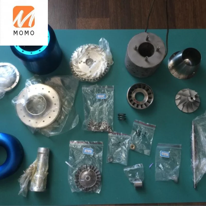 

J66 turbojet engine parts rc jet engine parts