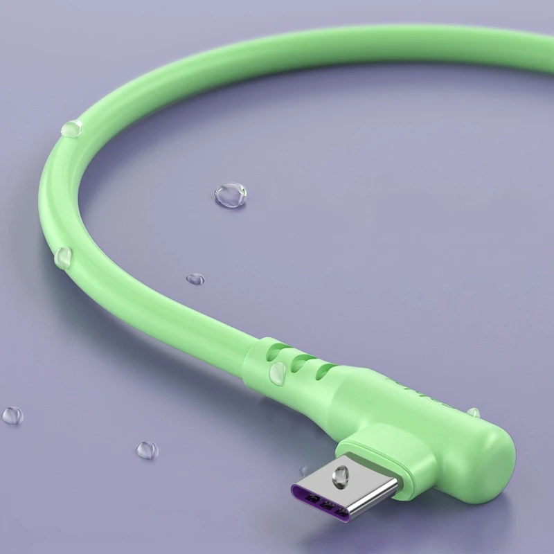 Кабель Micro USB Type C с жидким силиконовым покрытием 5 А|Кабели для мобильных