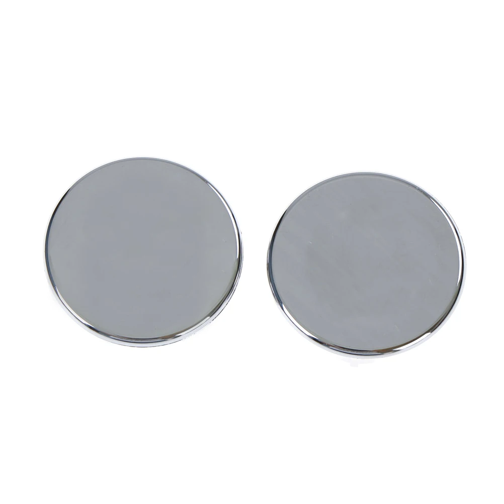 

2 Pcs Sink Round Overflow Cover Basin Ring Insert Replacement Tidy Chrome Trim Bathroom Accessories Overflow Ring
