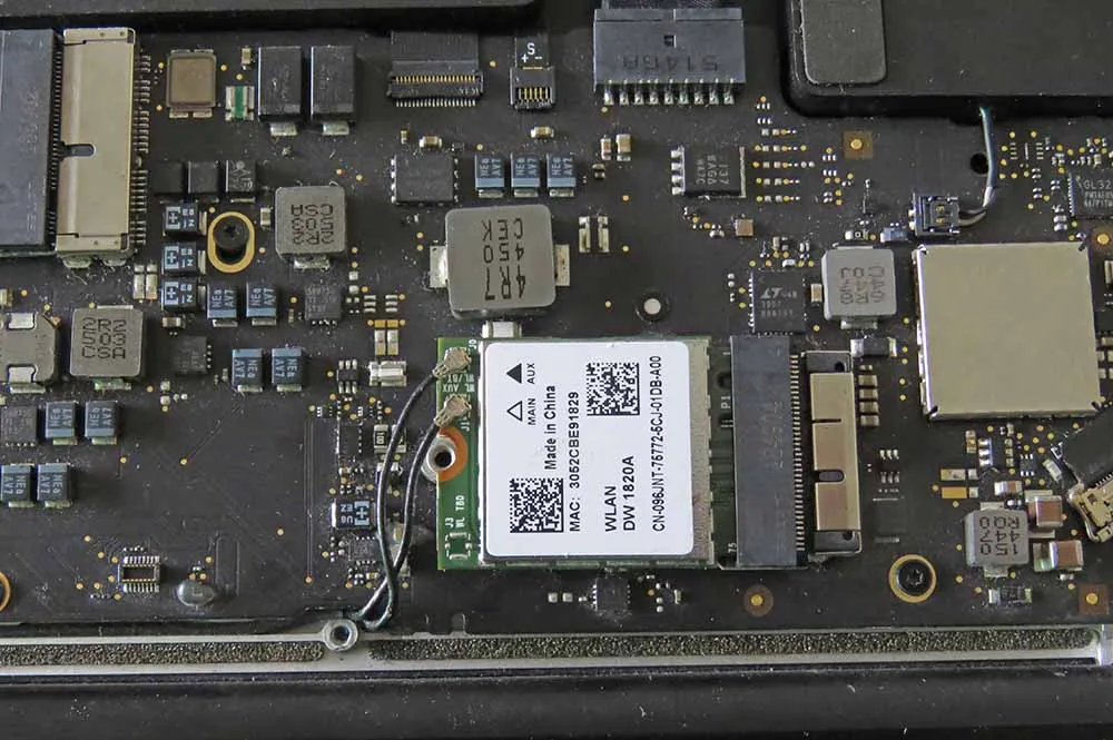 Адаптер Wi-Fi M.2 адаптер Bluetooth беспроводная карта NGFF ключ A/A + E 2230 для Macbook Air 2013-2017 M2