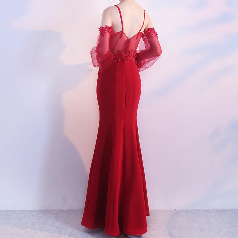 Женские сексуальные длинные шифоновые платья подружки невесты женское платье