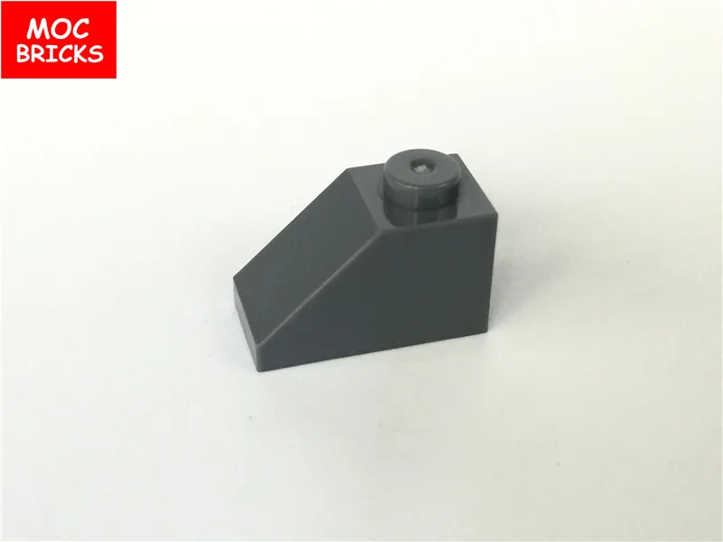 10 шт./лот MOC кирпичи инвертированные склоны и DIY образовательные строительные