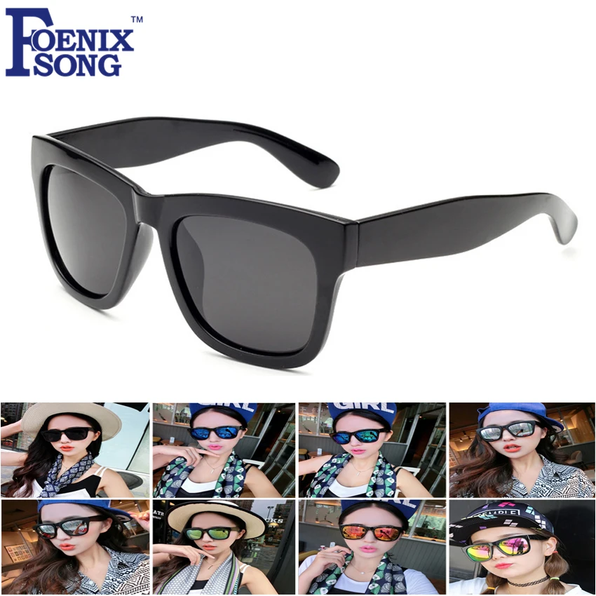 Женские и мужские очки с зеркальными линзами Винтажные Солнцезащитные в стиле