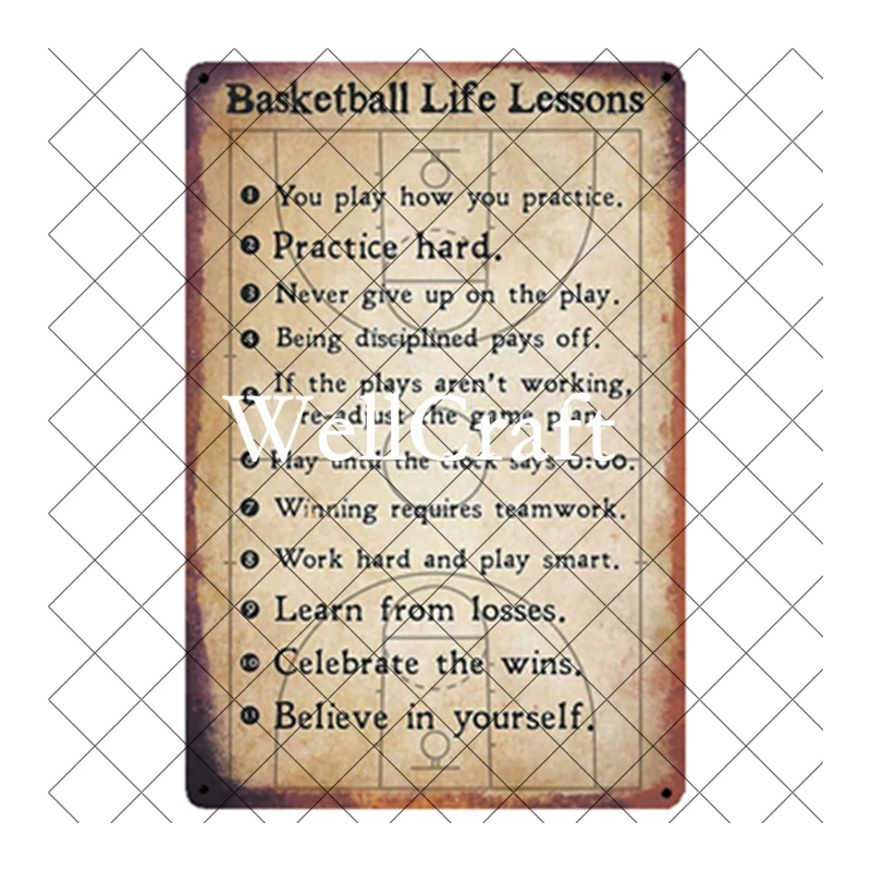 

[ WellCraft ] Vintage Tin Signs Posters Retro Wall Plaque Custom Pub Decor WX-15