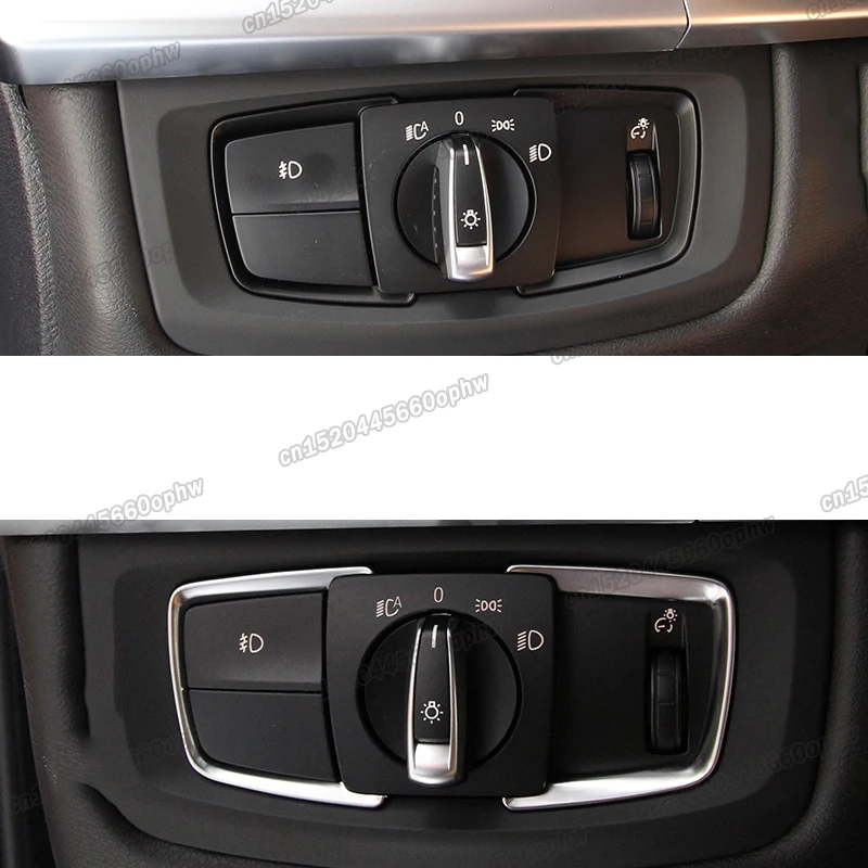 Регулируемая рамка для переключателя автомобильной фары аксессуары bmw 1 серии F20 2