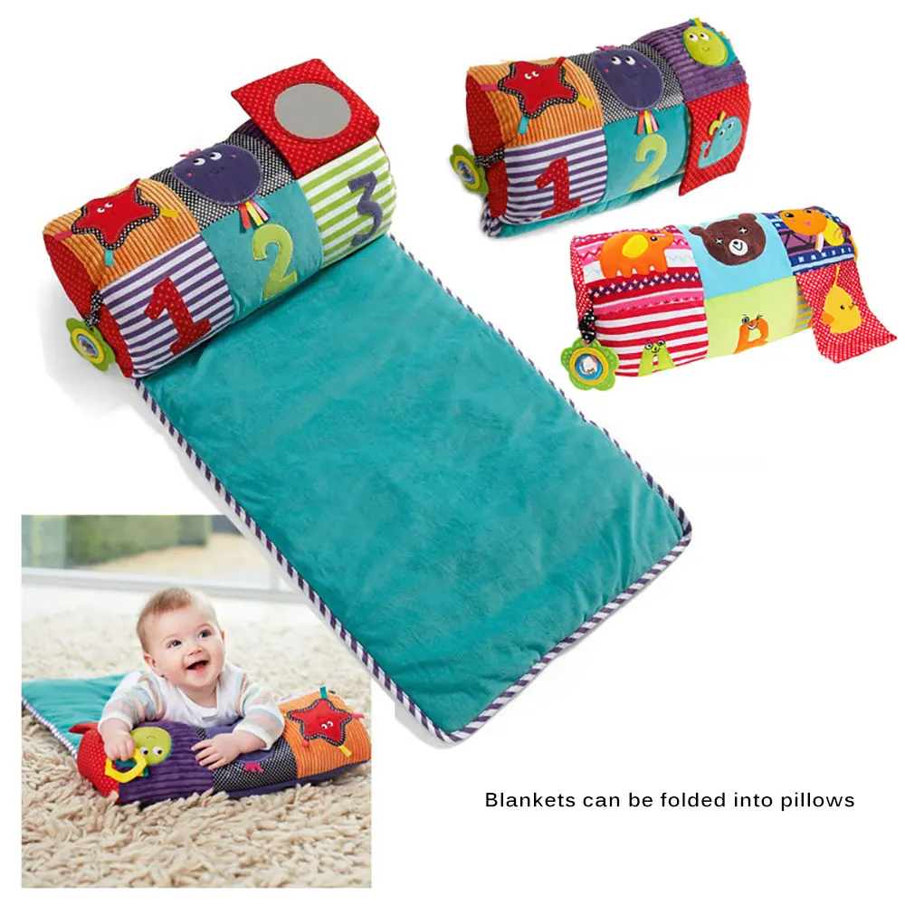 

Activity Blanket Game Carpet Sleeping Pad Rattle Teether Mirror Multifunctional Playmat Early Education Pillow Climbing Mat Toy