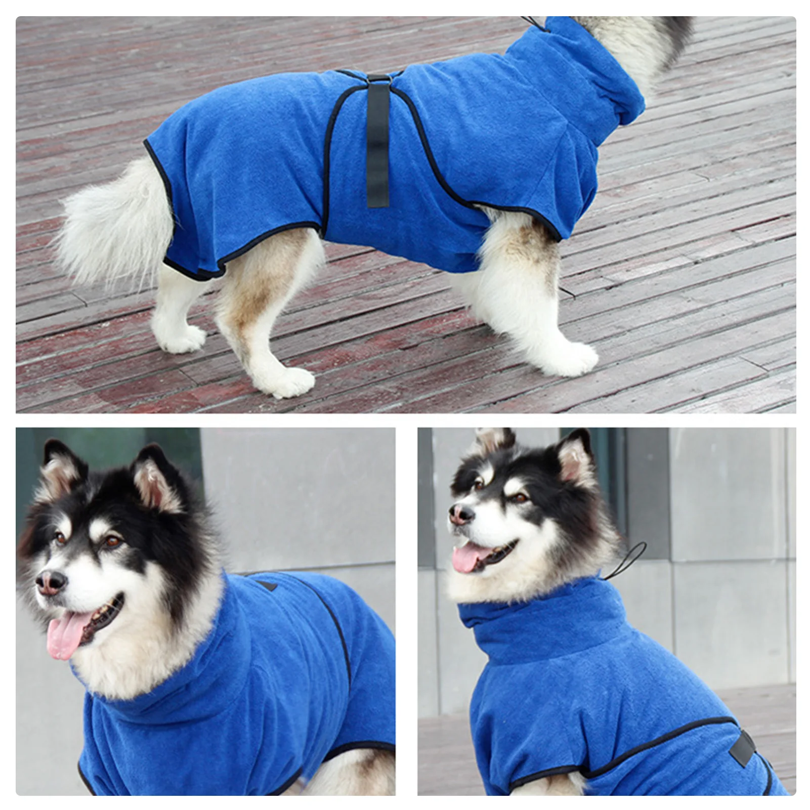 

Dog Bathrobe Towel Pet Cat Bathrobe Towel Dog Pajama Pet Pajama Dog Cat Drying Coat Microfiber Fast Drying Super Absorbent