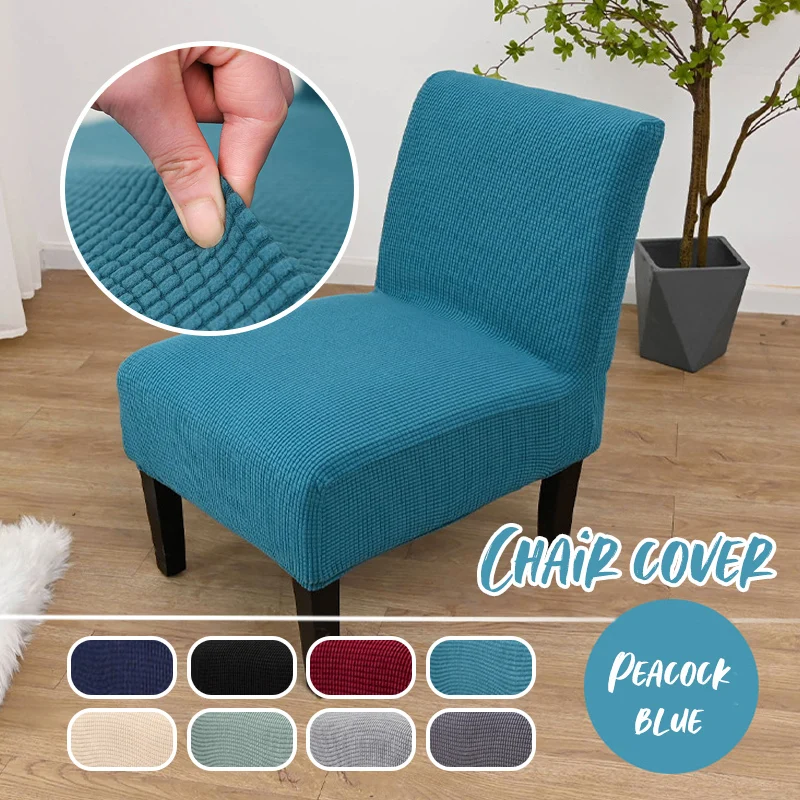 Slipcover Elastic Pollar Fleece Single Seat Sofa Cover Ottom