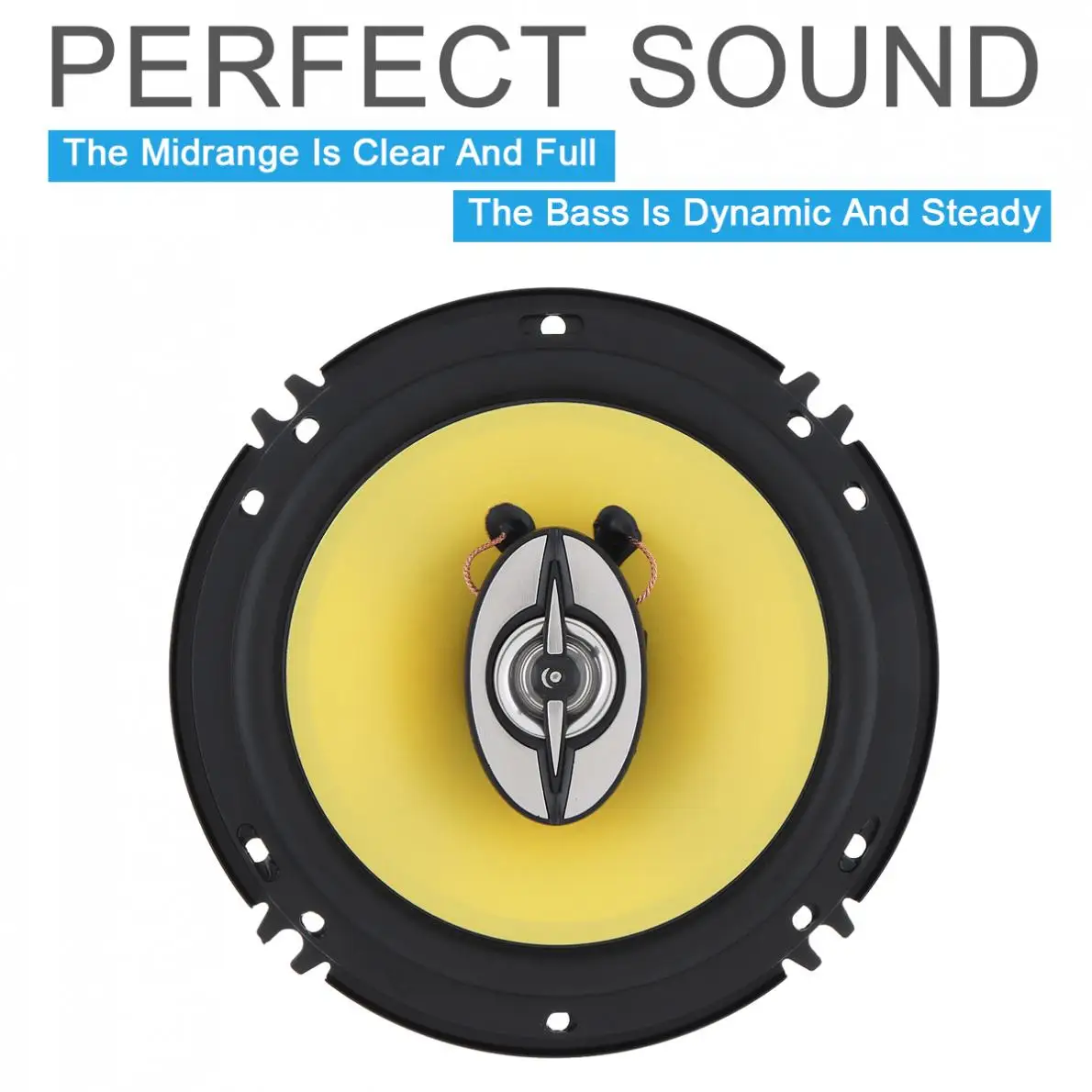 2 шт. 6 дюймов 180 Вт Way Универсальный Автомобильный коаксиальный динамик s аудио