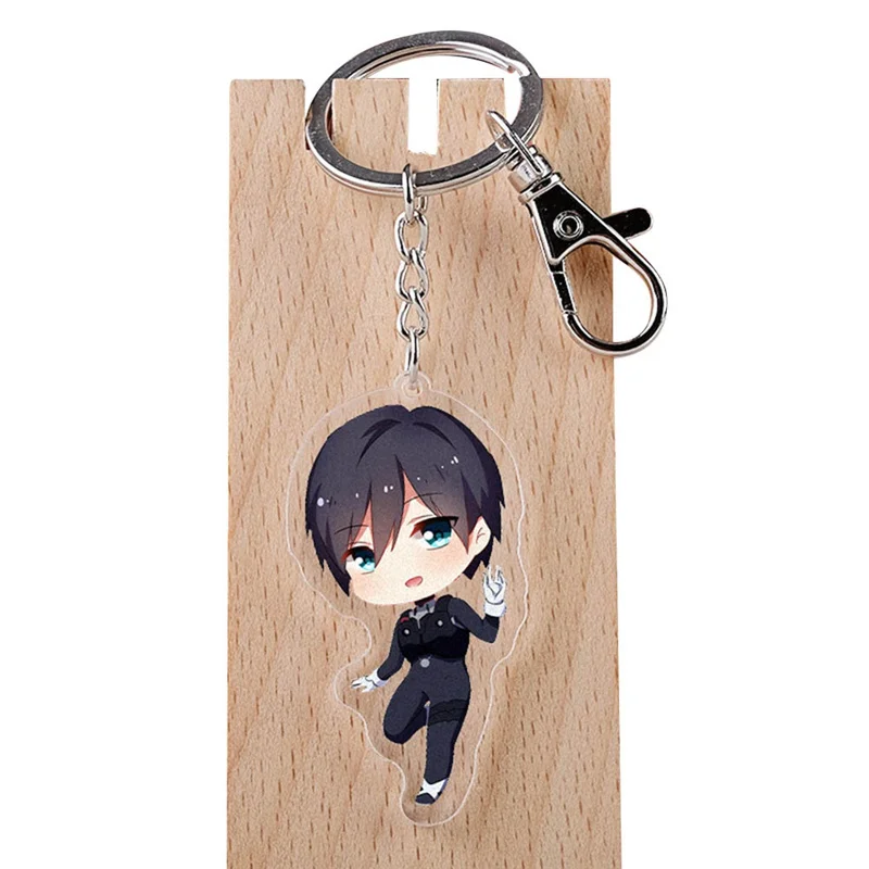 

Anime Pendant Keyring DARLING in the FRANXX Keychains Fans Jewelry Gift