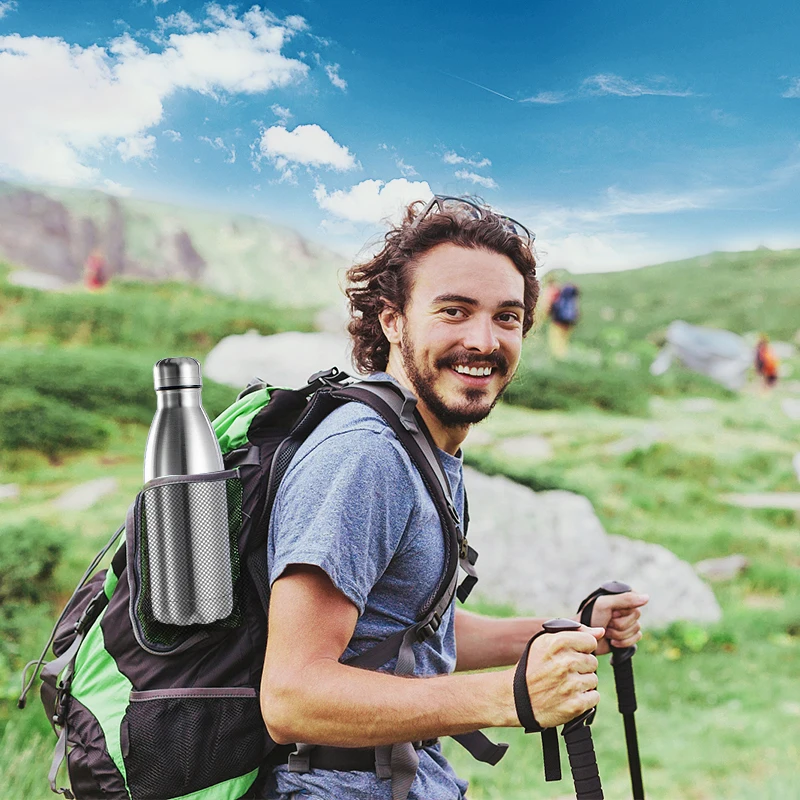 

500/1000ml Stainless Steel Water Bottle Portable BPA free Water Drinking Bottle Gym Sports Cycling Kids School Gifts