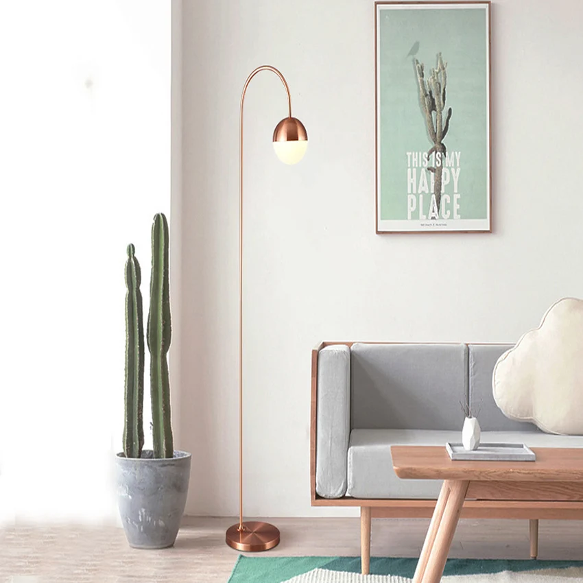 Современная оригинальная светодиодная лампа Напольная Лампа 2 вида цветов