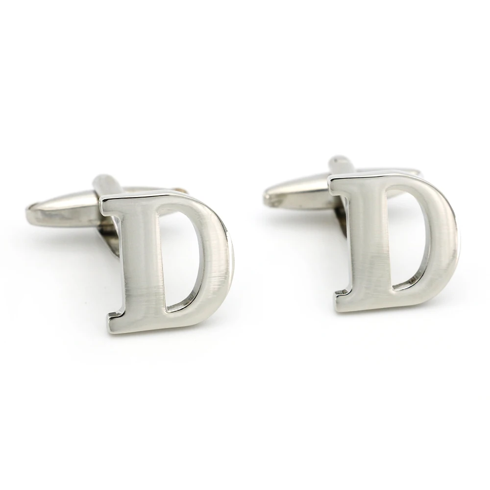 Мужские Запонки с буквой X запонки из качественной латуни 26 английских символов