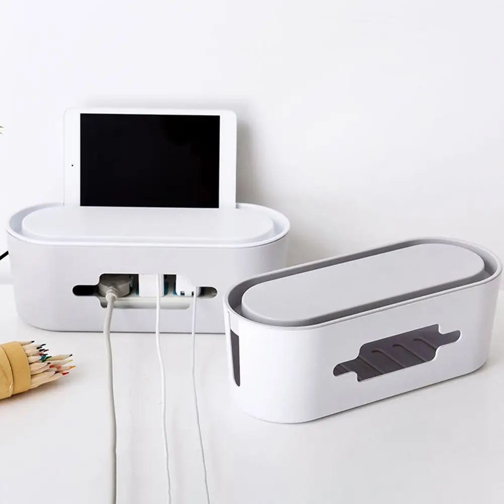 Домашняя коробка для хранения кабеля разъем питания полый провод шнур