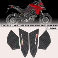 new motorcycle anti slip fuel tank pad anti scratch grip side gas knee grip waterproof stickers for ducati multistrada 950 950s