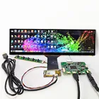 Модуль емкостного сенсорного дисплея 12,6 дюйма, 1920*515, в форме полосы, ЖК-дисплей, совместимый с HDMI, рекламный автомобильный ЖК-модуль Raspberry Pi