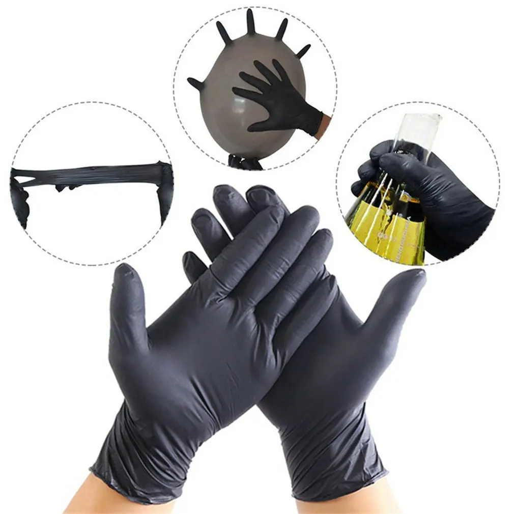 

100 Pieces Disposable Gloves Protective Gloves Kitchen Baking Food Household Cleaning Dishwashing Gloves