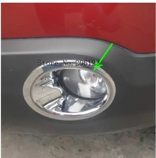 Противотумансветильник передние хромированные для Nissan Qashqai + 2 / Dualis Ti Facelift 2010 2011