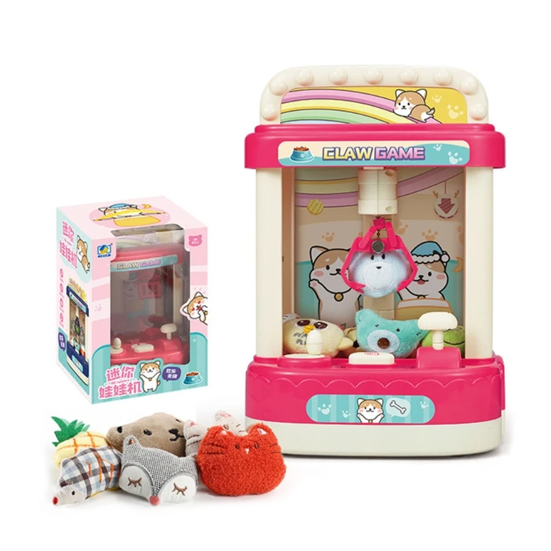

1Set Automatic Musical UFO Catcher Prize Claw Candy Prize Dispenser for Toddler Claw Machine Educational Prize Claw Toy