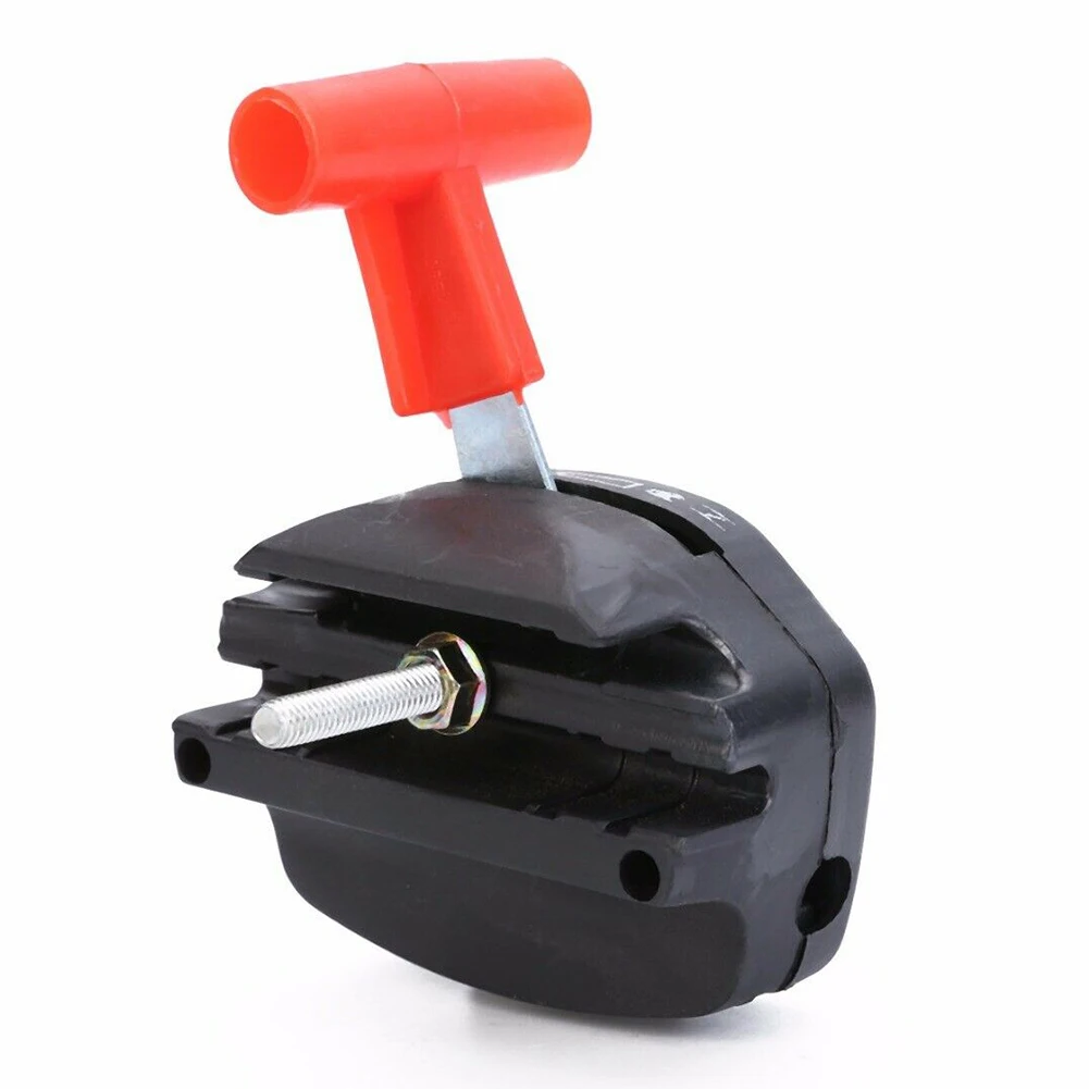 

Lawnmower Throttle Switch Lever Control With Cable Parts Tool Universal Replacement Handle Lightweight Durable Garden