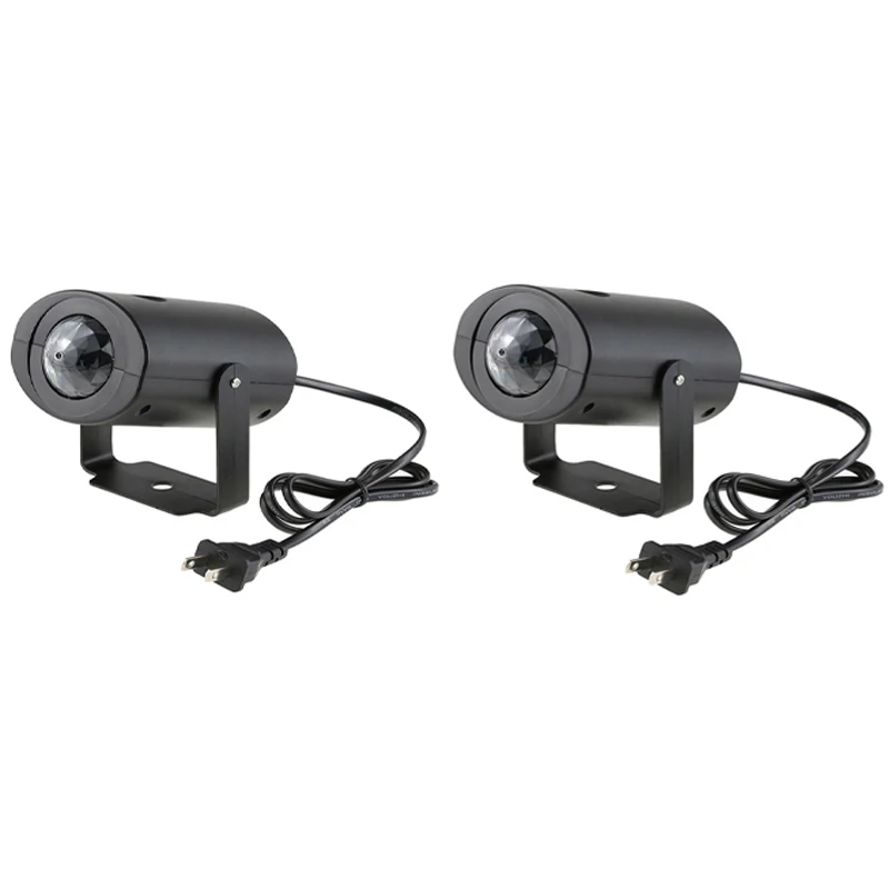 2pcs SXZM 9 Вт светодиодный лазерный проектор диско-AC85-265V магический шар сценический светильник RGB динамический сценический эффект лампы пульсация для KTV Вечерние - Цвет: 2pcs