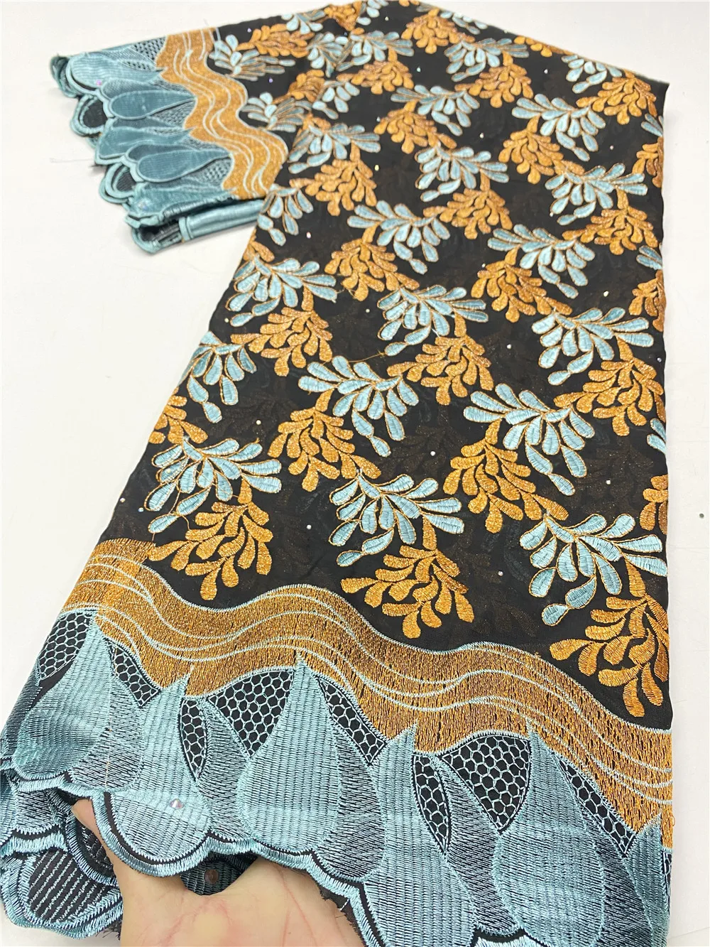 Африканская нигерийская кружевная ткань NIAI швейцарская вуаль кружево в