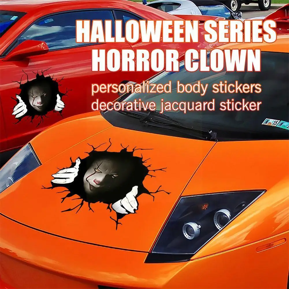 

Joker Clown Car Styling Window Bumper Sticker Decal Exterior High Accessories Stickiness Stickers Water-resistant Vinyl A9Y1