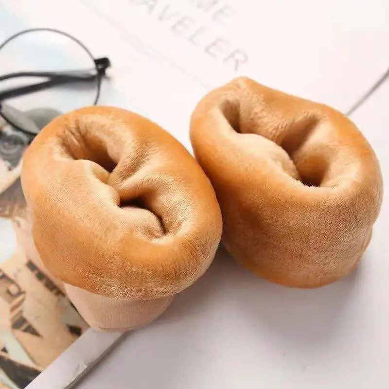 

Women's Plush Thickened Snow Warm Autumn Winter Mid Tube Household Floor Socks Men's Women Lovers Nylon Hosiery Cotton Fashion