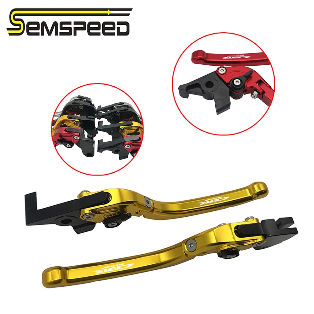 SEMSPEED CBR600F аксессуары для логотипа регулируемые мотоциклетные складные только