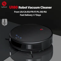 lefant u180 robot vacuum cleaner mapsuper smartapp voicesuper suctionwatertankwet mopvirtual barrierpet hair home vacuum
