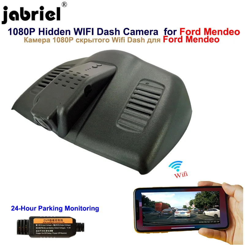Jabriel for Ford Mendeo mk3 mk4 mk5 2009 2009 2013 2014 2015 2016 2017 2018 2019 Hidden 1080P Wifi dash cam car dvr Car Camera