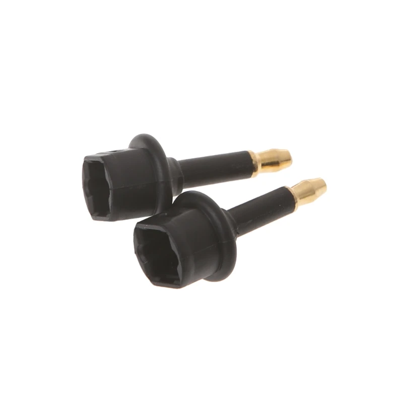 2 шт. Toslink Female To 3 5 мм Male Mini Audio Plug Цифровой оптический адаптер конвертер |