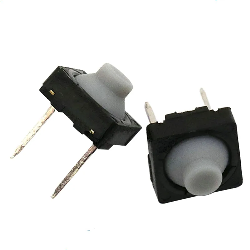 

10 шт. сенсорный выключатель 8x8x5 Pin 5H силикагель Тихая Кнопка два фута контактный Проводящий силиконовый кнопочный переключатель 2pin 8*8*5 мм