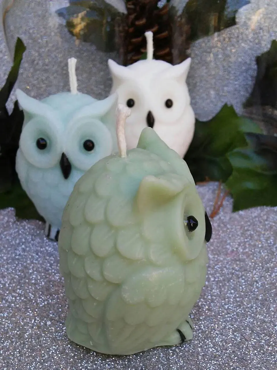 3D Сова силиконовая свеча форма для DIY изготовления Ароматических Свечей Натуральный Соевый Воск ароматическая свеча Плесень Смола глина помадка формы