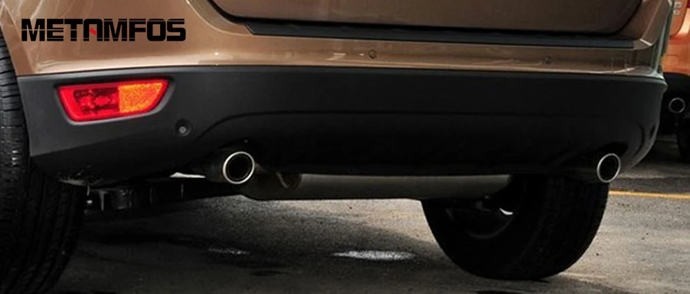 Для Volvo XC60 XC 60 2010 2011 2012 2013 2014 глушитель выхлопной трубы выхлопные из нержавеющей