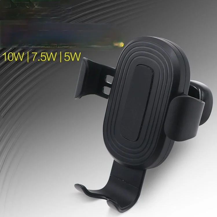 

Mobile phone bracket 10W wireless charger navigation outlet gravity bracket mobile wireless charger