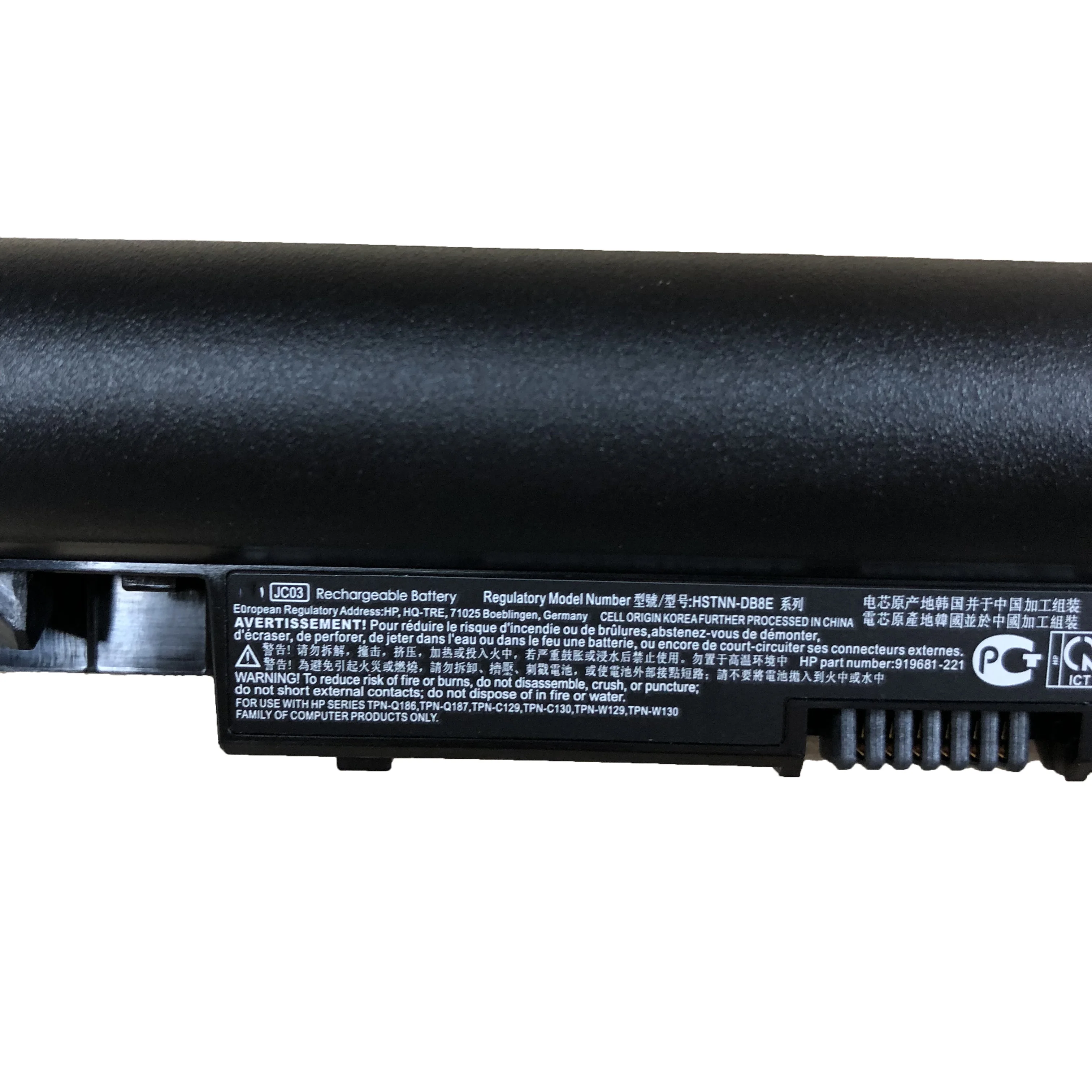 Аккумулятор JC03 для ноутбука HP 10 95 в 2850 Вт/ч 919700 мАч HSTNN-LB7W HSTNN-DB8E HSTNN-PB6Y 850-919701 850- |