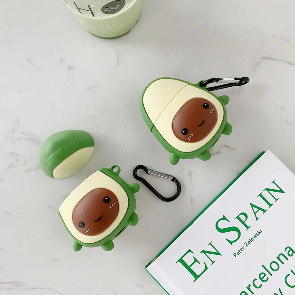 Money наушники чехол для AirPods 2 Чехол милый силиконовый мультфильм с изображением