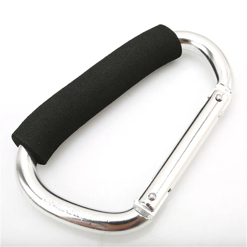 silver stroller hook Чашка для детской коляски, держатель, специальная кружка для родителей, водонепроницаемый дизайн, сумка для чашки, коляски, велосипедные универсальные сумки для бутылок для ребенка - Цвет: silver stroller hook