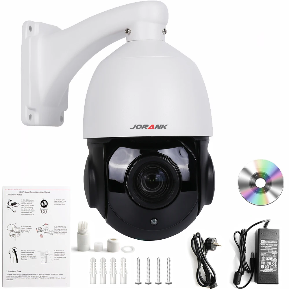 JORANK мини 1080 P 2MP 5MP IP PTZ камера сетевая Onvif 30X зум PTZ IP камера CCTV 60 м ИК Ночное Видение скорость купольная камера s