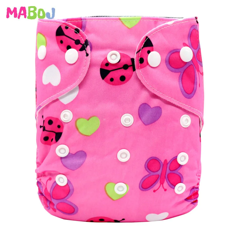 PD4-8-19 MABOJ тканевые подгузники для малышей, один размер, многоразовые, для девочек и мальчиков, подарочный набор,, Прямая поставка, тканевые подгузник с карманом, тканевые подгузники - Цвет: PD4-8-19