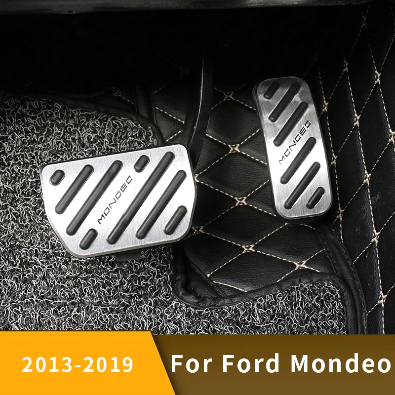 

For Ford Mondeo 5 MK5 2013 2014 2015 2016 2017 2018 2019 Fusion Car Accelerator Pedal Brake Pedals Non Slip Cover Case