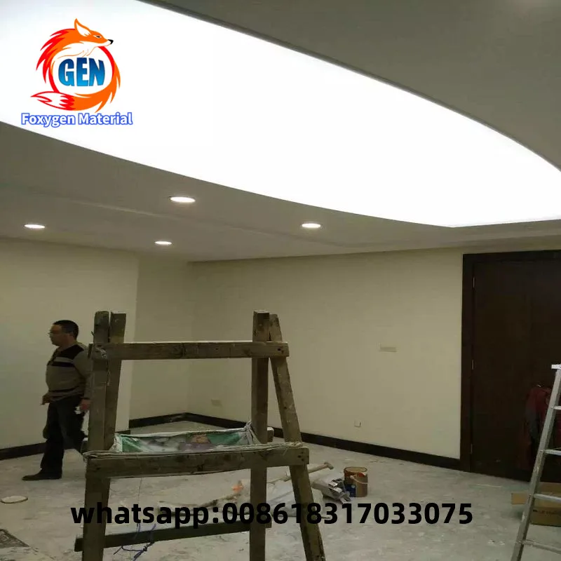 

Factory Supply home decoration 3D designs pvc stretch ceiling film for hotel