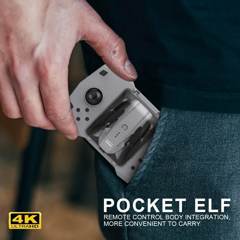 Мини-Квадрокоптер с дистанционным управлением Wi-Fi FPV двойная камера 4K HD 150 м |