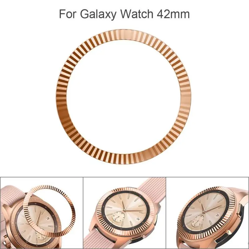 C стиль металлический БЕЗЕЛЬ для наручных часов кольцо клеющаяся крышка чехол