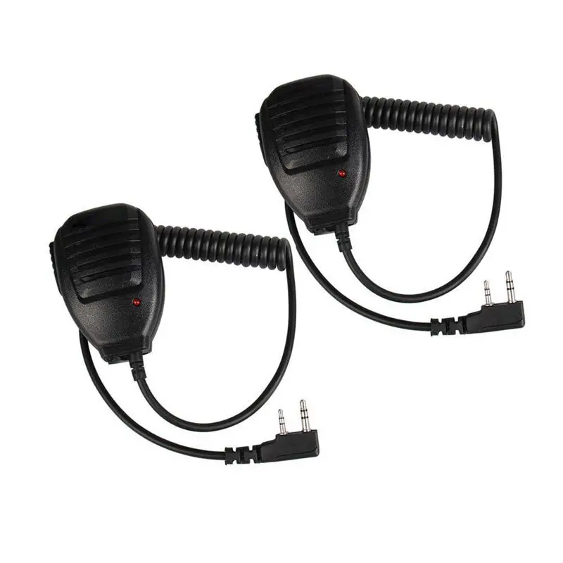 2 шт. ручной динамик рация радио микрофон для Baofeng Uv-5R V2 + Bf-F8 Wp970 888S | Электроника