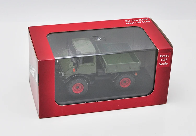 Оригинальный литый под давлением 1:43 UH Unimog 406 A внедорожник модель военного