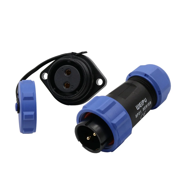 

WEIPU SP21 2Pin 3Pin 4Pin 5Pin 7Pin 9 Pin 12Pin Male Plug Female Flag Socket Waterproof Connector Outdoor Car LED Moto Auto Boat